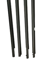 Joint d'étanchéité de fenêtre de voiture, bande de retenue d'eau pour vitre, moulure de fenêtre, bande d'étanchéité pour Toyota Highlander 2009-2015
