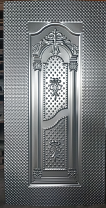 ABYAT <span class=keywords><strong>Porte</strong></span> en peau de métal laminée à froid pour les maisons Entrée avant pour la maison Tôle de fer en acier gaufré Stratifié extérieur Entrée principale Déco - Product Image 3