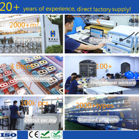 10 segmen RGB Display LED Bar Graph Array Retail Store Poster Digital dengan Chip tabung merah termasuk fungsi SDK