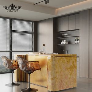 Losas de Mármol Italiano Giallo Reale Pulido de Lujo GOLDTOP para Pisos de Vestíbulos de Lujo y Encimeras de Cocina Opulentas - Product Image 3