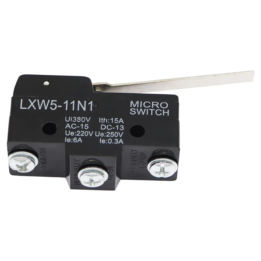 Micro SwitchคันโยกยาวแขนSPDT Snap Action Travelสวิตช์Micro Limit Switch LXW5-11N1