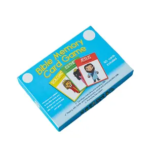 Custom Maker Design Matching Bible Memory Card Game Children Kids