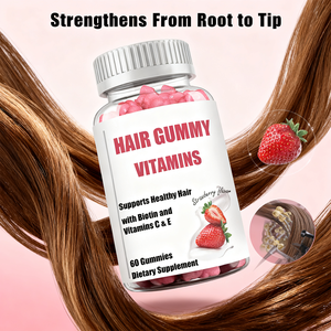 Venta caliente Superfood Biotin + Vitamina C B7 Suplementos alimenticios Biotin Gummy Biotin Collage Keratin Gummies - Product Image 6