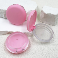 Vente en gros de boîtes à poudre compactes vides de 10 g, forme ronde, boîte à poudre pour fard à joues et fard à paupières, conteneur pour emballage cosmétique, logo personnalisé