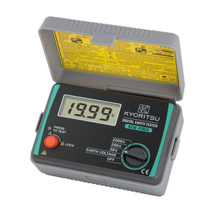 Medidor de Resistencia de Tierra Digital Kyoritsu KEW4105A, KEW4105A-H, Alta Precisión del 2%, Garantiza Mediciones Confiables Medida Ancha R - Product Image 1