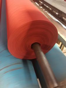 Tapis rouge jetable pour événement Tapis de rouleau de prière Exposition ou exposition ou foire Aiguille utilisée perforée plaine ou nervurée ou rayée 1000m2 - Product Image 3