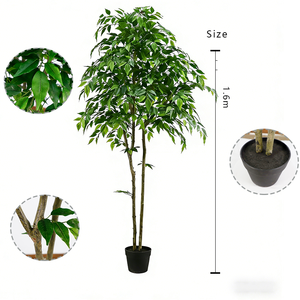 2026 Trending Wholesale Faux Ficus <b>Tree</b> Maintenance-Free for Hotel and Commercial Space Decor - Product Image 2