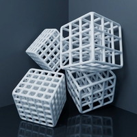 Service de prototypage rapide 3D personnalisé en PA12 imprimé, moulage en poudre SLS, boîtier en plastique, pièces en nylon MJF certifiées ISO9001, petites dimensions
