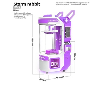 Claw Machine Jumbo Large Commercial Arcade Crane Game Claw Machine Prices With Cash Bill Acceptor High Profit Doll Machine - Product Image 5