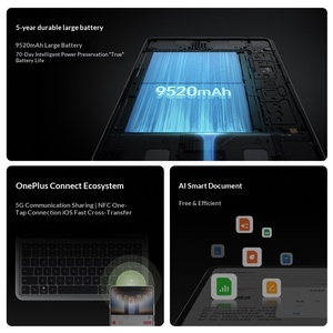 <span class=keywords><strong>0PP0</strong></span> 0nePlus <span class=keywords><strong>Pad</strong></span> WiFi รุ่น 256GB/512GB รองรับการชาร์จเร็ว 67W เหมาะสำหรับการเรียน การเล่นเกม การทำงานในออฟฟิศ การอ่าน หน้าจอ 1024x576 ขนาด 11.61 นิ้ว - Product Image 4