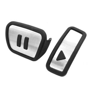 Pedale antiscivolo senza trapano a pedale per VW ID3 ID4 ID6 Golf MK7 MK8 in acciaio inox acceleratore pastiglie per pedale del carburante copri tappetini - Product Image 6