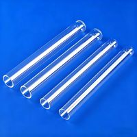 Tubes en quartz SiO2 de haute pureté sur mesure |   Cuvettes transparentes, bobines et matériel de laboratoire JGS2