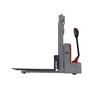 Forklift Elektrik Worui Professional Factory 4400 Lbs 2M Tinggi Angkat, Troli Bengkel, Model Walkie Full Elektrik - Product Image 4