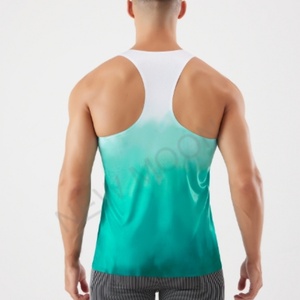 Chaleco Deportivo Personalizado con Diseño Sublimado, Sin Mangas, para Fitness, Culturismo, Gimnasio, Maratón, para Hombre - Product Image 6