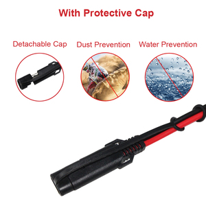 ПВХ 2 Pin для быстрого отсоединения, прибор для порт Dc водонепроницаемый разъем питания кольцевой контактный зажим Sae батарея кабель-удлинитель - Product Image 6