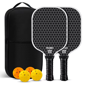 Pala <span class=keywords><strong>de</strong></span> <span class=keywords><strong>Pickleball</strong></span> para Niños <span class=keywords><strong>de</strong></span> Fibra <span class=keywords><strong>de</strong></span> Carbono T700, Ligera, Resistente, para Competencia al Aire Libre, Juego Completo - Product Image 5