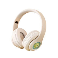 Headphone Stereo Musik Nirkabel JL BT Over-Ear untuk Olahraga dan Perjalanan, Codec AAC, Lampu RGB, Suara Berkualitas Studio, Portabel untuk Ponsel