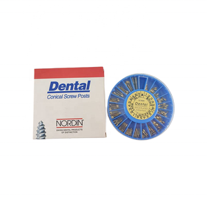 Tandheelkundige Implantaatmateriaal Wortelkanaalpennen Vergulde Tandpaalschroef/Tandheelkundig Verbruiksproduct Vergulde Gouden Schroefpalen - Product Image 1