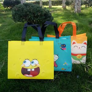 ถุงผ้า<span class=keywords><strong>กระสอบ</strong></span>ซานต้าสีเขียวทำจาก PP ไม่ทอสำหรับงานปาร์ตี้คริสต์มาสงานวันเกิดซูเปอร์มาร์เก็ต - Product Image 3