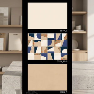 Rectangle moderne brillant 300x450mm Carreaux de porcelaine d'intérieur 30x45cm Carreaux de sol aspect bois 18x12in pour hall extérieur pour - Product Image 6