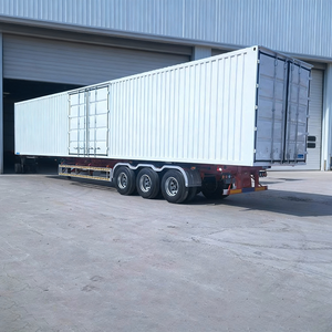 Semi-remorque Chitu à 3 essieux, 60 tonnes, type fourgon fermé en acier, pour marchandises sèches, avec une charge utile maximale de 70 000 kg - Product Image 4