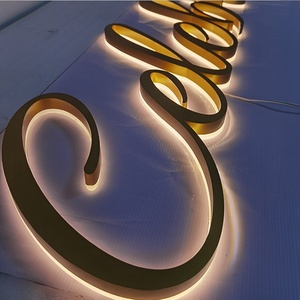 Produttore specializzato lettere luminose LED Mini acrilico resina epossidica lettere per insegne pubblicitarie logo del centro commerciale - Product Image 3