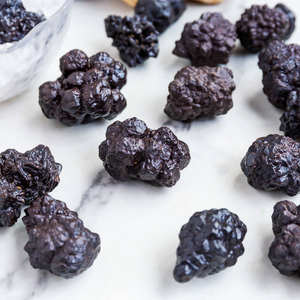 Piedra de Cuarzo de Profecía Egipcia, Cristal en Bruto, Nódulo de Manganeso con Diamante Negro, Adorno Estándar, Ecológico, Ovalado, Hecho a Mano - Product Image 3