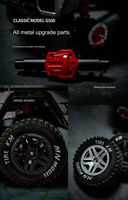 MN86 classe G 2.4G 1/12 4WD tout-terrain télécommande voiture véhicule passe-temps Rc voiture jouet course électronique chenille camion