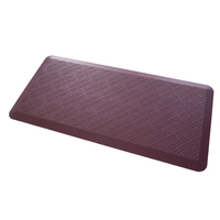 Tapis de sol de cuisine en PU imperméable, antidérapant, lavable, résistant aux taches, anti-collision, insonorisant et confortable, fourni directement par l'usine