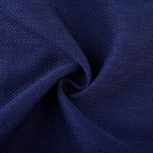 Factory Wholesale Breathable 244gsm Woven Solid Dyed 97% Polyester 3% Spandex Fabrics For Coat