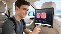 Tablette de divertissement pour siège arrière de voiture Android 10,95 pouces G99, moniteur pour siège arrière de taxi
