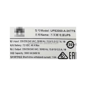 화웨이 2000A 시리즈 <span class=keywords><strong>1-3KVA</strong></span> 무정전 전원 공급 장치 공간 절약형 고효율 UPS 타워 UPS 온라인 UPS - Product Image 6