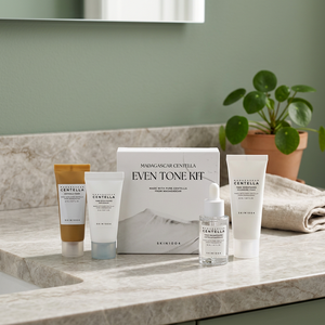 Kit Tonifiant Coréen à l'Acide Hyaluronique et Centella de Madagascar – Soin Visage Éclaircissant et Hydratant pour Tous Types de Peau - Product Image 4