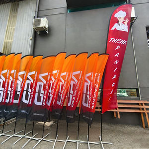 Рекламные флажки-«перья» на заказ, пляжные флаги и баннеры, рекламные баннеры-«перья» на заказ - Product Image 2