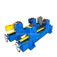 Rotateur automatique de soudage de tuyaux 40T avec vis-mère réglable Matériau du rouleau en caoutchouc Composant moteur