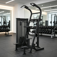Máquina Multifuncional de Acero para Dominadas y Flexiones, para Gimnasio en Casa o Centro de Fitness Comercial, Entrenamiento de la Parte Superior del Cuerpo