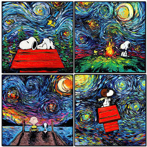 <span class=keywords><strong>Peinture</strong></span> <span class=keywords><strong>Pop</strong></span> <span class=keywords><strong>Art</strong></span>, Adorable Chien, <span class=keywords><strong>Animaux</strong></span>, <span class=keywords><strong>Art</strong></span> Canin Coloré, Tableaux Muraux et <span class=keywords><strong>Peinture</strong></span> à l'Huile pour la Décoration Intérieure, Décoration de Salon - Product Image 6