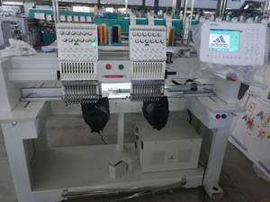 ماكينة تطريز متعددة الإبر ذات رأسين صغيرة الحجم، ماكينة تطريز بـ 12 رأس - Product Image 5