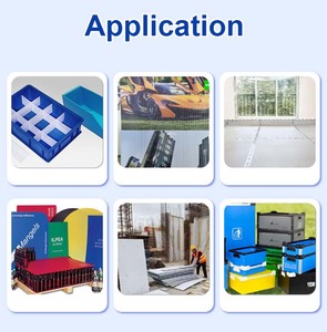 Máquina para fabricar láminas corrugadas de plástico polipropileno Pp Línea de producción de láminas de rejilla hueca corrugada Pp - Product Image 6