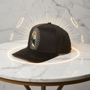 Gorras de Béisbol Personalizadas al por Mayor OEM ODM, Gorras de 5 Paneles Bordadas, Ajustables, de Primera Calidad, con Forro de Satén, Gorras de San Judas Tadeo - Product Image 6