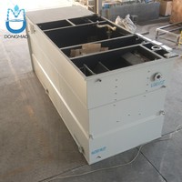 Station de traitement des eaux usées ETP, station de traitement des eaux usées de blanchisserie, conteneurisé, traitement des eaux usées de lavage de plastique, recyclage