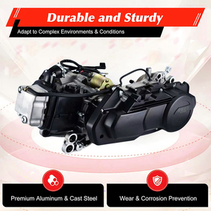 Nouvelle mise à niveau des performances, <span class=keywords><strong>moteur</strong></span> de moto GY6 à carter long, 4 temps, refroidi par air, complet, 180cc, <span class=keywords><strong>moteur</strong></span> de moto refroidi par air à vendre - Product Image 3