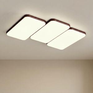 โคมไฟระย้า LED สไตล์โมเดิร์นมินิมอล แสงสีขาวเย็น 3500K แบบติดตั้งฝัง ฐานโลหะ ครอบคริสตัลและกระดาษ ขนาดใหญ่ สำหรับห้องนั่งเล่น - Product Image 1