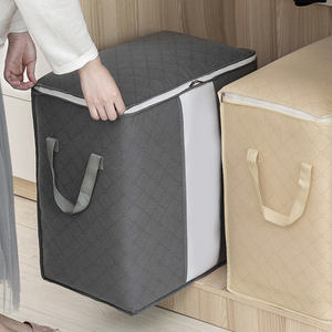 Rts-Bolsa de edredón de tela no tejida, gran bolsa de almacenamiento colgante para colcha familiar, 60x40x35x48x28 - Product Image 3