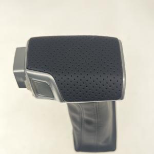 Pomello del Cambio in Pelle Cromata per Auto per <span class=keywords><strong>AUDI</strong></span> A6 A7 A3 A4 A5 C6 <span class=keywords><strong>Q5</strong></span> <span class=keywords><strong>2009</strong></span> 2010 2011 2012 2014 4G1 713 139 R - Product Image 3