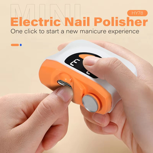 Coupe-ongles et lime à ongles électriques Jumon avec fonction de polissage et lumière, rechargeable, en plastique, à large ouverture de mâchoire, pour manucure adulte - Product Image 5
