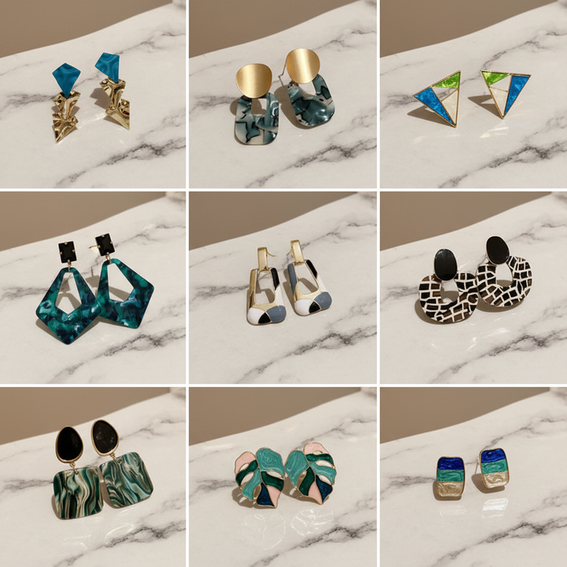New Dangle Drop Earring Big Statement