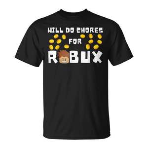 Los jugadores principiantes y profesionales harán tareas para conseguir camisetas de Robux Boys - Product Image 1