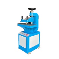 Vente chaude hydraulique 10T bras oscillant cuir Machine de découpe Clicker presse découpeuse utilisée dans l'usine de chaussures et de sacs