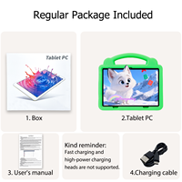 Nouvelle tablette éducative pour enfants MTK avec contrôle parental, Android 12, processeur octa-core, double caméra, batterie 4000 mAh, Wi-Fi, GSM, 3 Go de RAM, divertissement